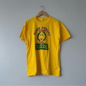 3/$20 Vintage single stitch event tee shirt sesame place big bird Sesame Street